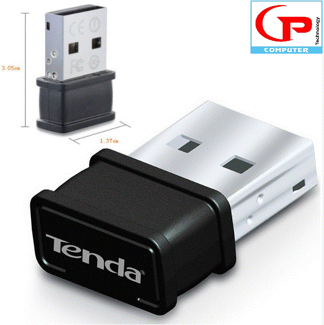 USB Thu Wifi Tenda USB kết nối Wifi-6 W311